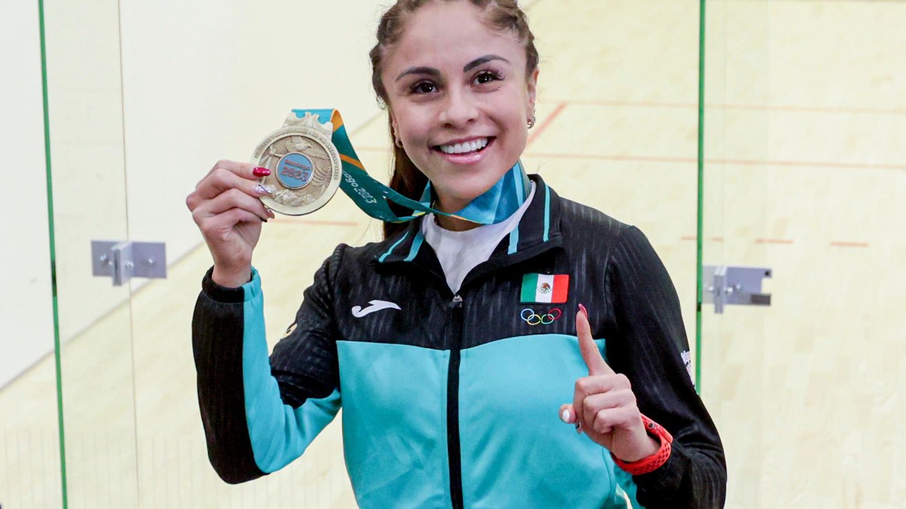 Paola Longoria suma segunda presea dorada en Santiago 2023