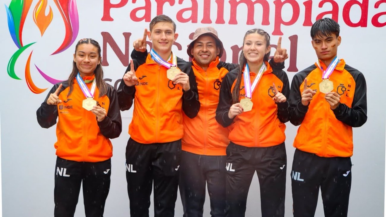  Logra Nuevo León cosecha récord de 376 medallas en Paralimpiada