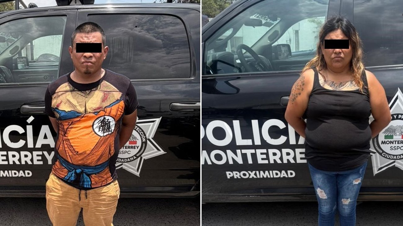 Circulan en moto a exceso de velocidad; policías les hallan droga