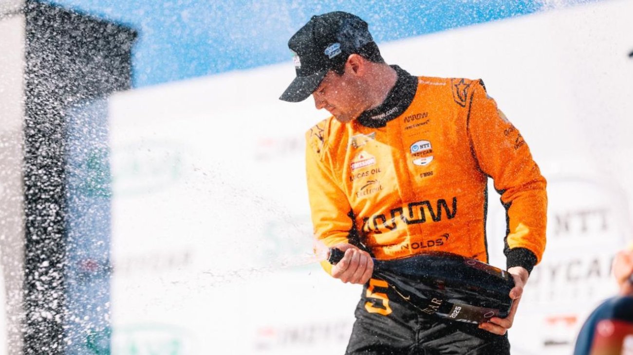 Pato O'Ward logra su primera victoria en la IndyCar 2026