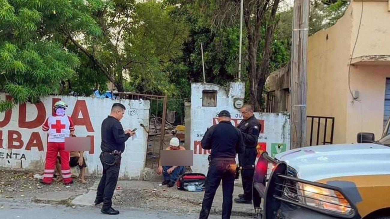 Hombre se agarra a machetazos con su suegro en Cd. Victoria