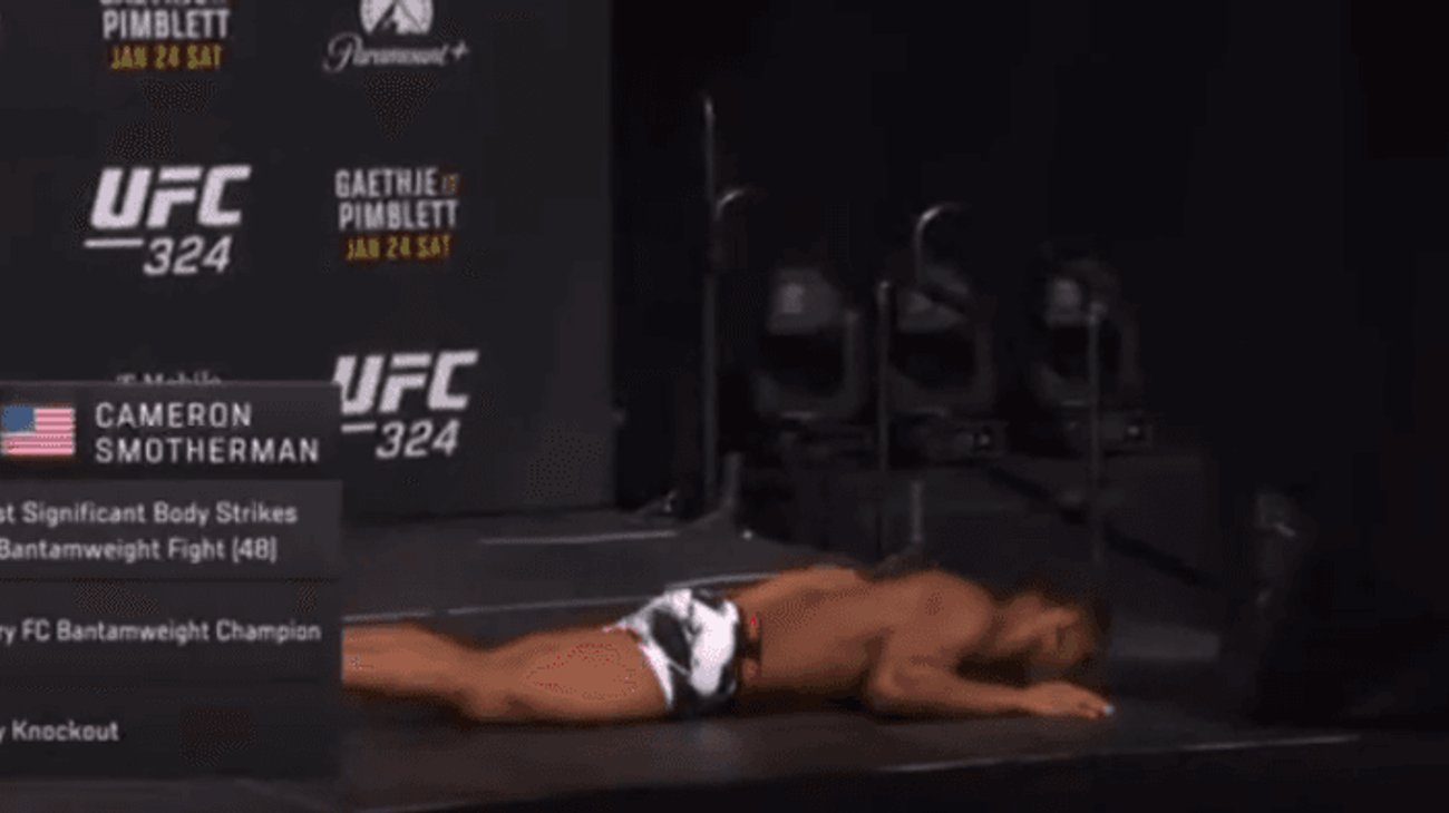 Peleador estadounidense de la UFC se desmaya en pesaje