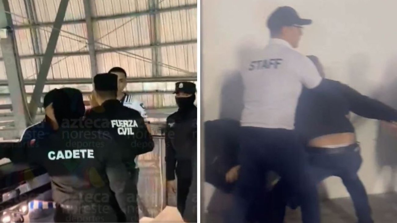 Se registra batalla campal tras eliminación de Rayados