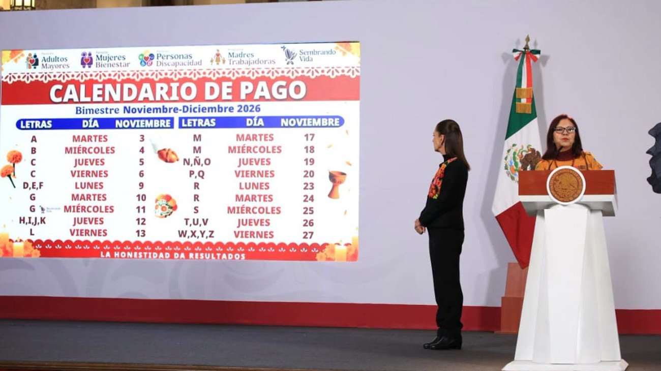 Depositarán programas de Bienestar, del 3 al 27 de noviembre