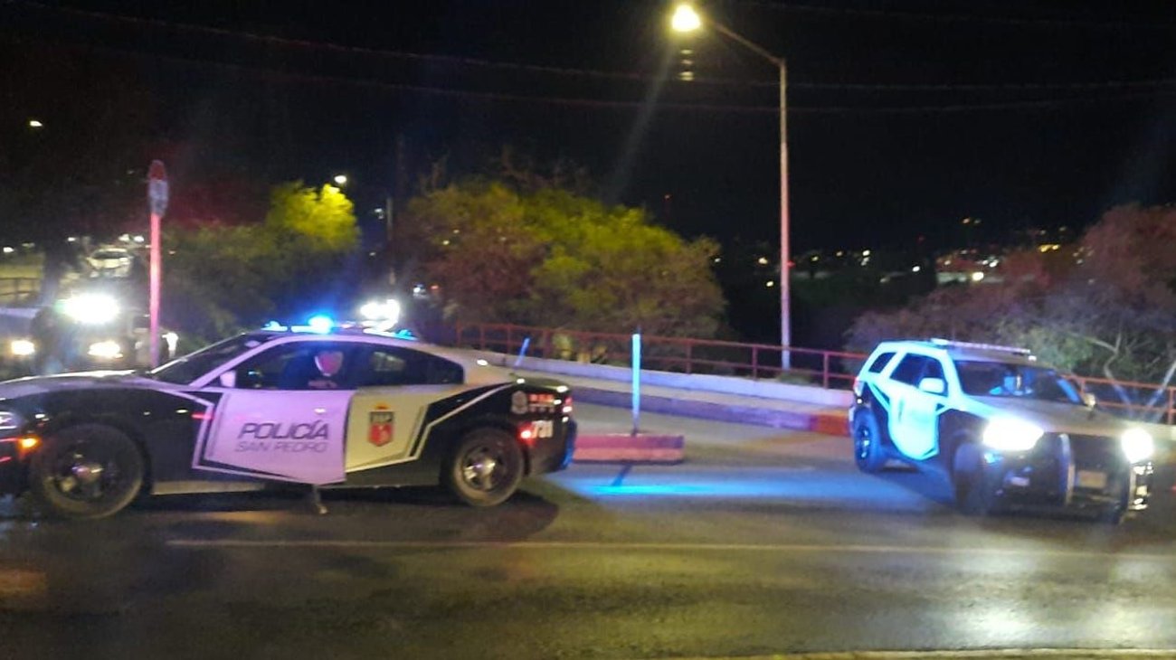 Persecución y balacera deja cuatro detenidos en San Pedro