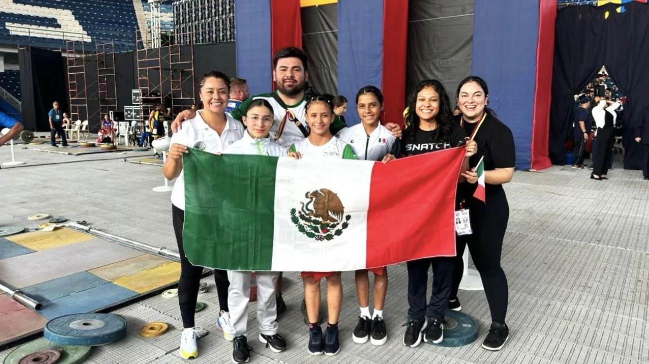 Pesistas de Nuevo León brillan en Panamericano Juvenil