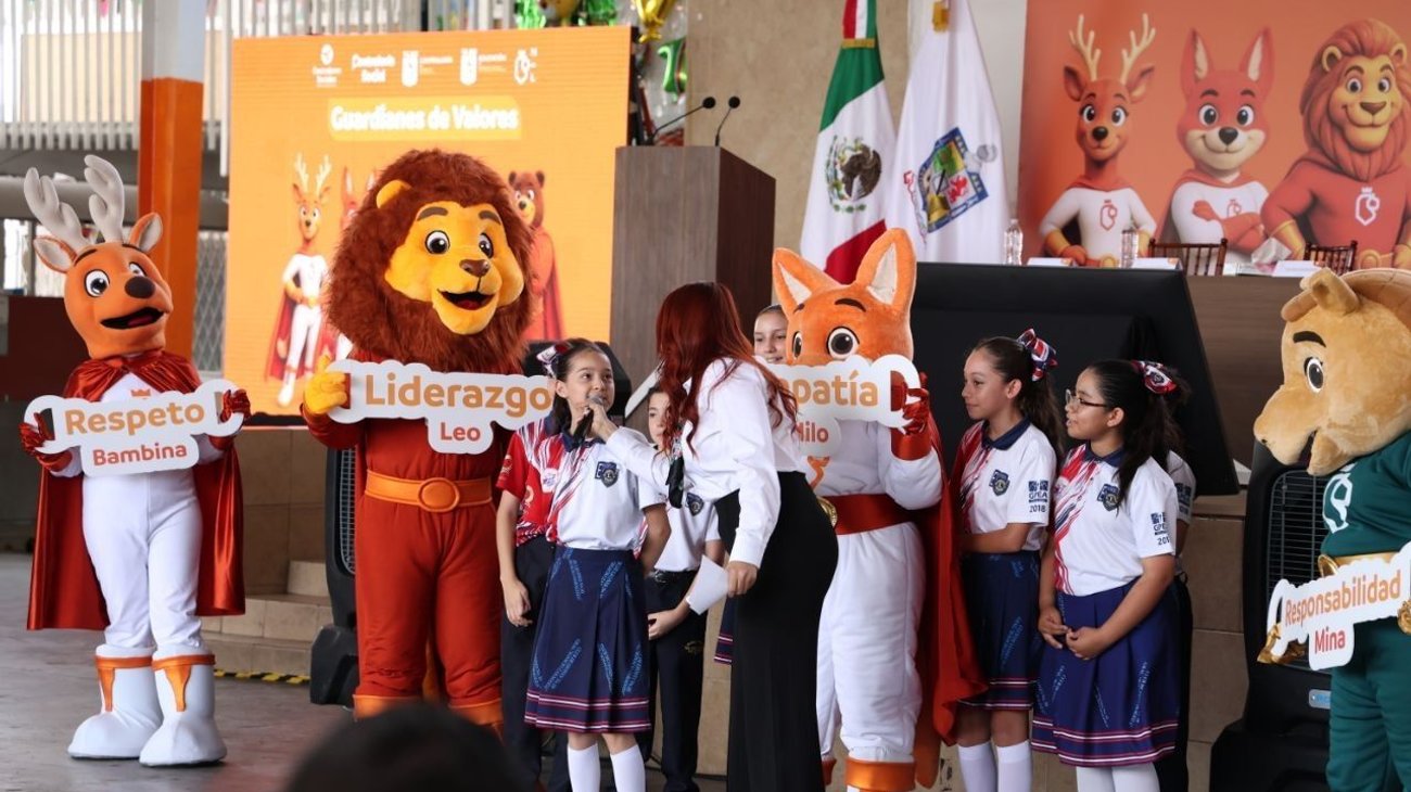 NL fomenta valores desde la infancia con 'Guardianes de Valores'