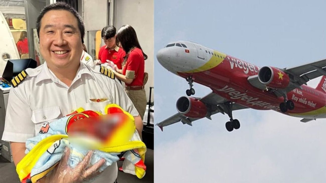 Piloto ayuda a dar a luz a bebé durante vuelo; lo llaman Sky