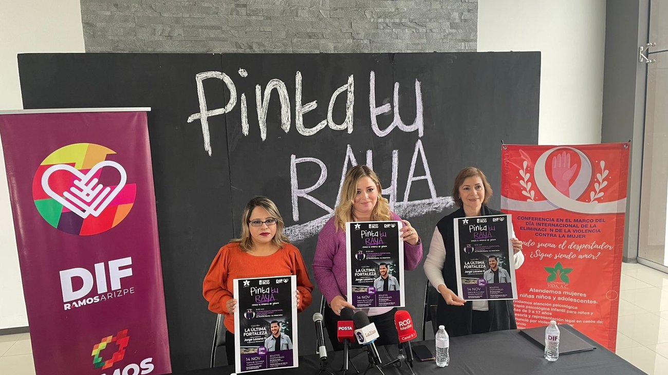 Realizarán conferencias para 'pintar raya' contra violencia