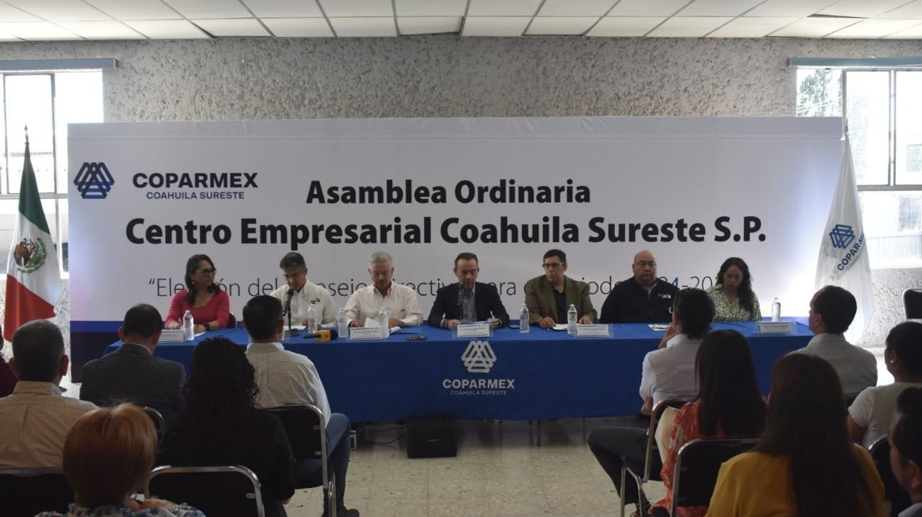 Planilla Azul gana elección en Coparmex Coahuila Sureste