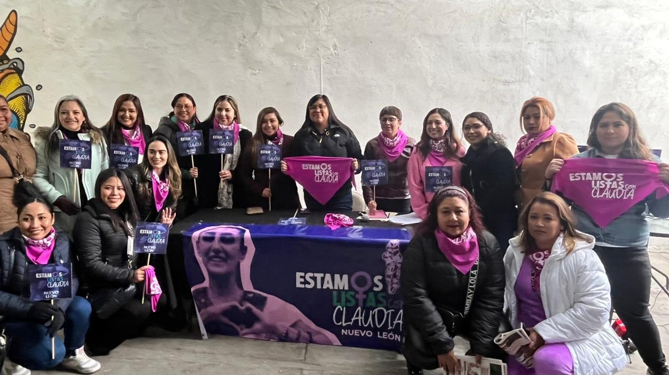 Presentan plataforma 'Estamos listas con Claudia'