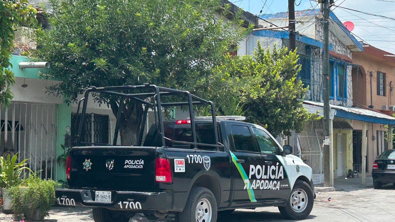 Ataque a balazos en Apodaca deja a un hombre herido de gravedad