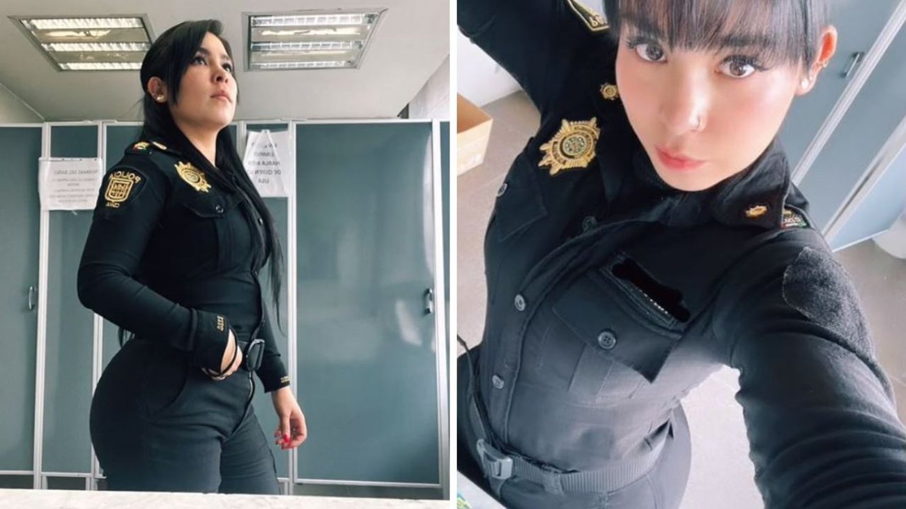 Policía de la CDMX que conquista TikTok por su belleza