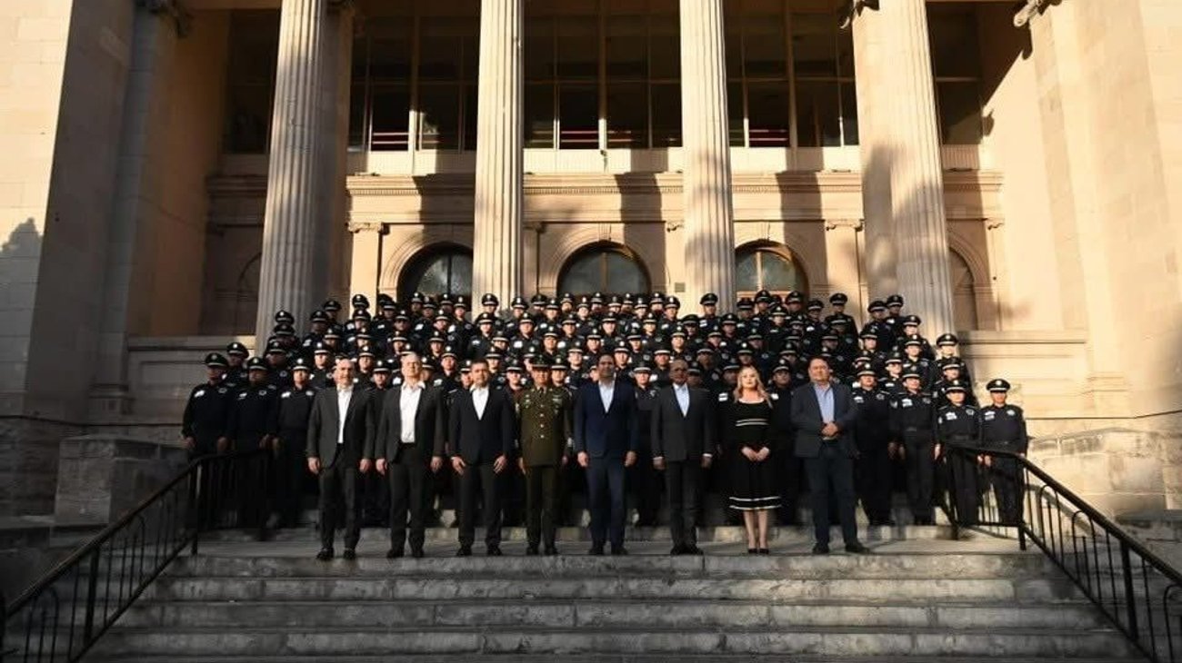 Aumenta la capacidad de elementos policiacos en Saltillo