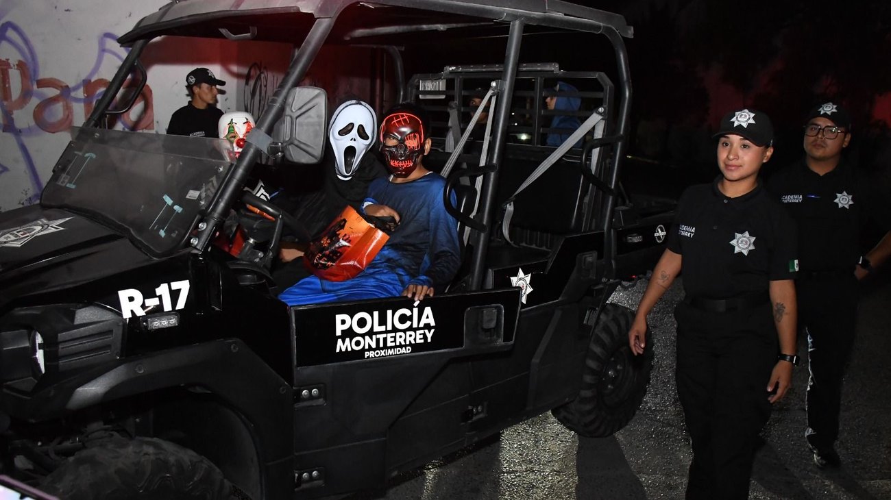Monterrey desplegará 150 policías por festejos de Halloween