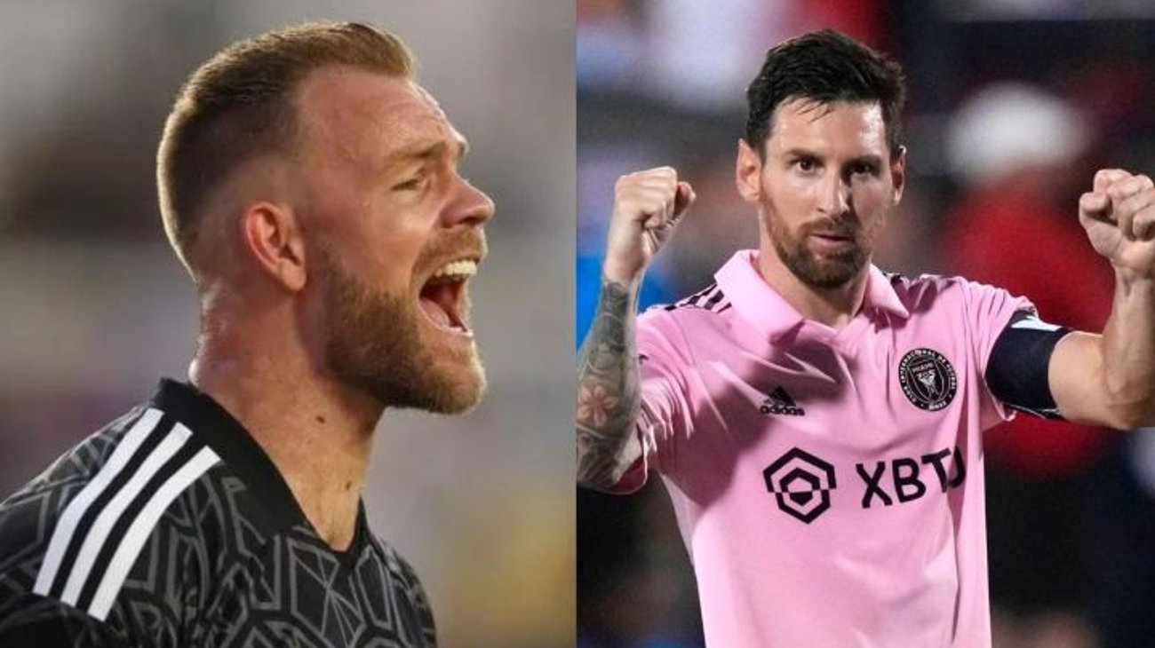 'Corre' Lionel Messi a portero del Inter Miami