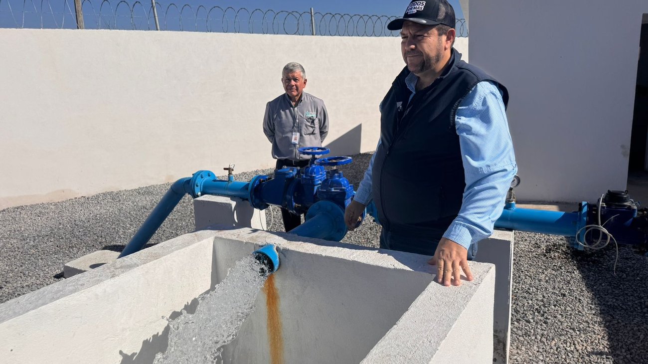Incorpora Ramos Arizpe nuevo pozo de agua a red de distribución