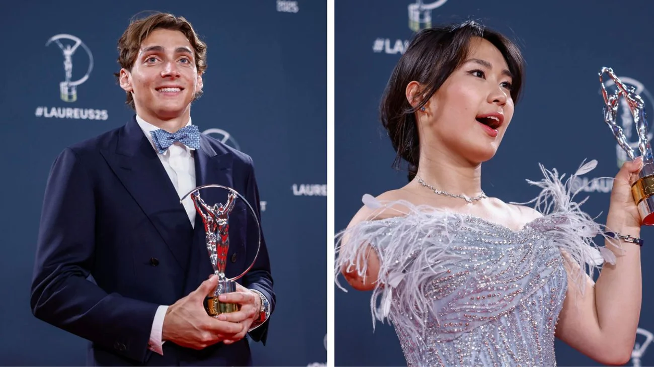Deportistas galardonados del Premio Laureus en Madrid