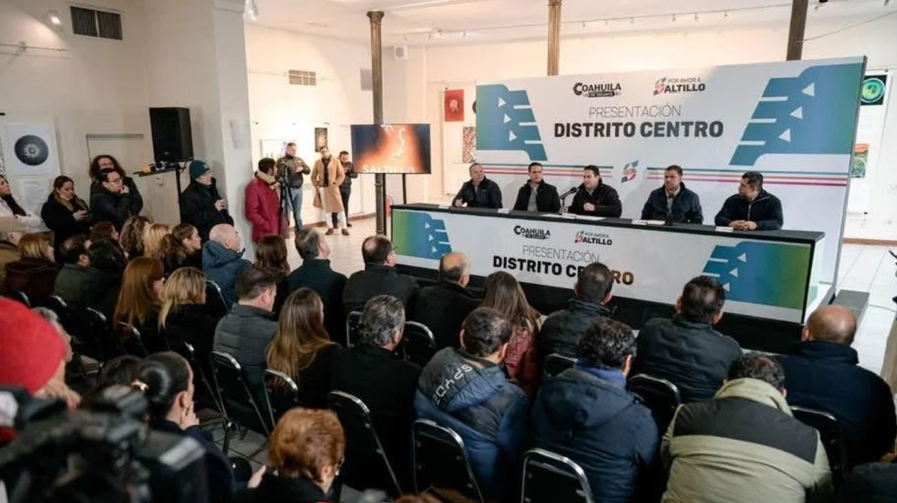 Presentan proyecto para revitalizar Centro Histórico de Saltillo