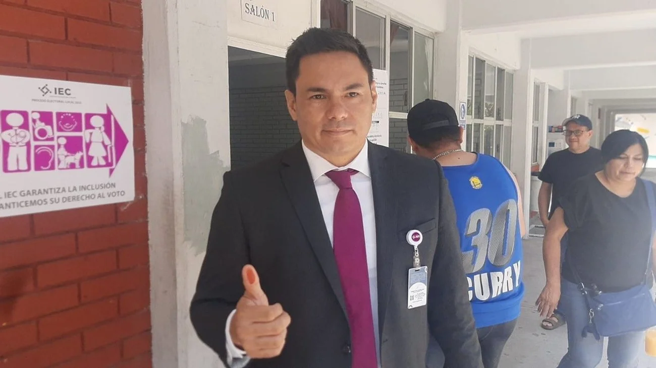 Presidente del IEC reporta buena jornada electoral