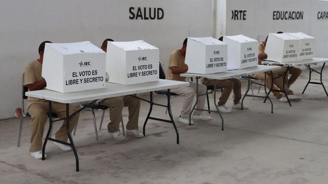 Personas en prisión preventiva ya emitieron su voto en Coahuila