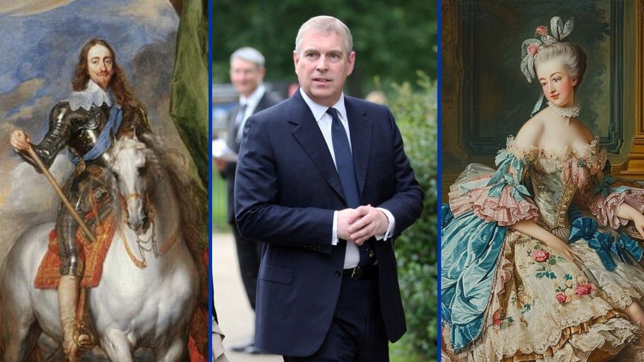 ¿Qué personajes de la realeza han sido arrestados o enjuiciados?