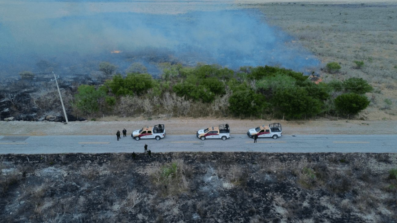 Aumenta riesgo de incendios por altas temperaturas en Tamaulipas
