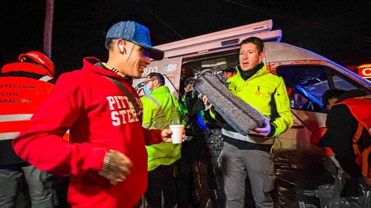 Auxilian por frío a casi 700 personas con chocolate caliente