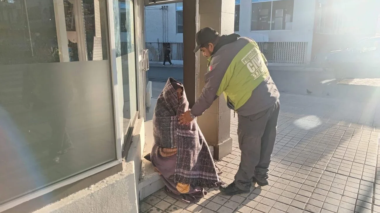 Refuerza Saltillo apoyo a personas vulnerables ante frío