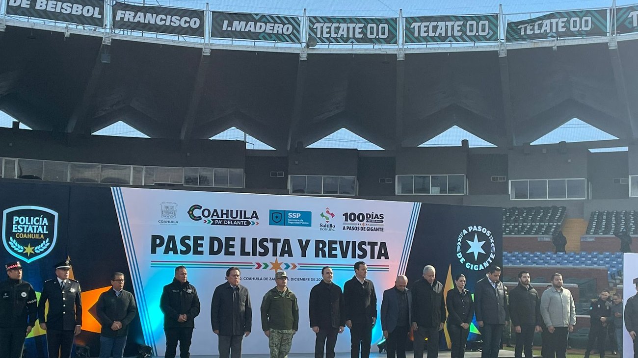 Protegen a Coahuila más de 10 mil elementos de seguridad