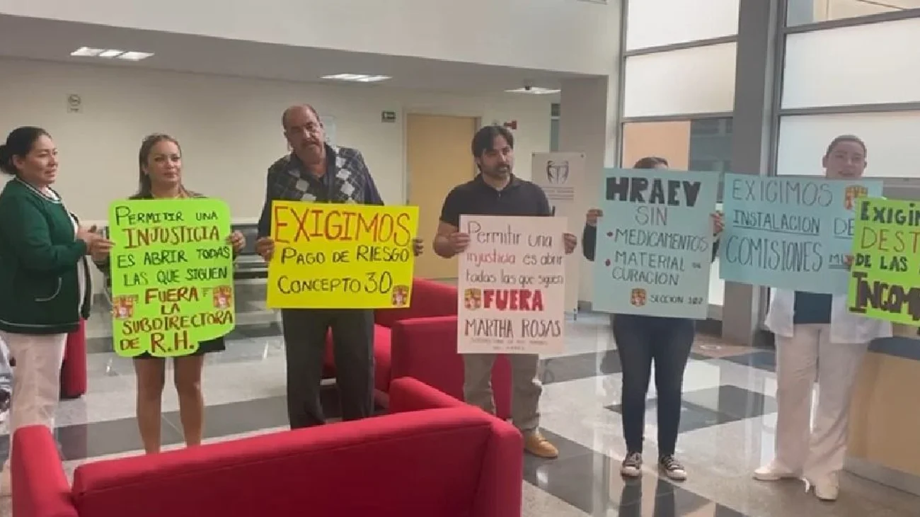 Protestan ante declive de Hospital de Alta Especialidad