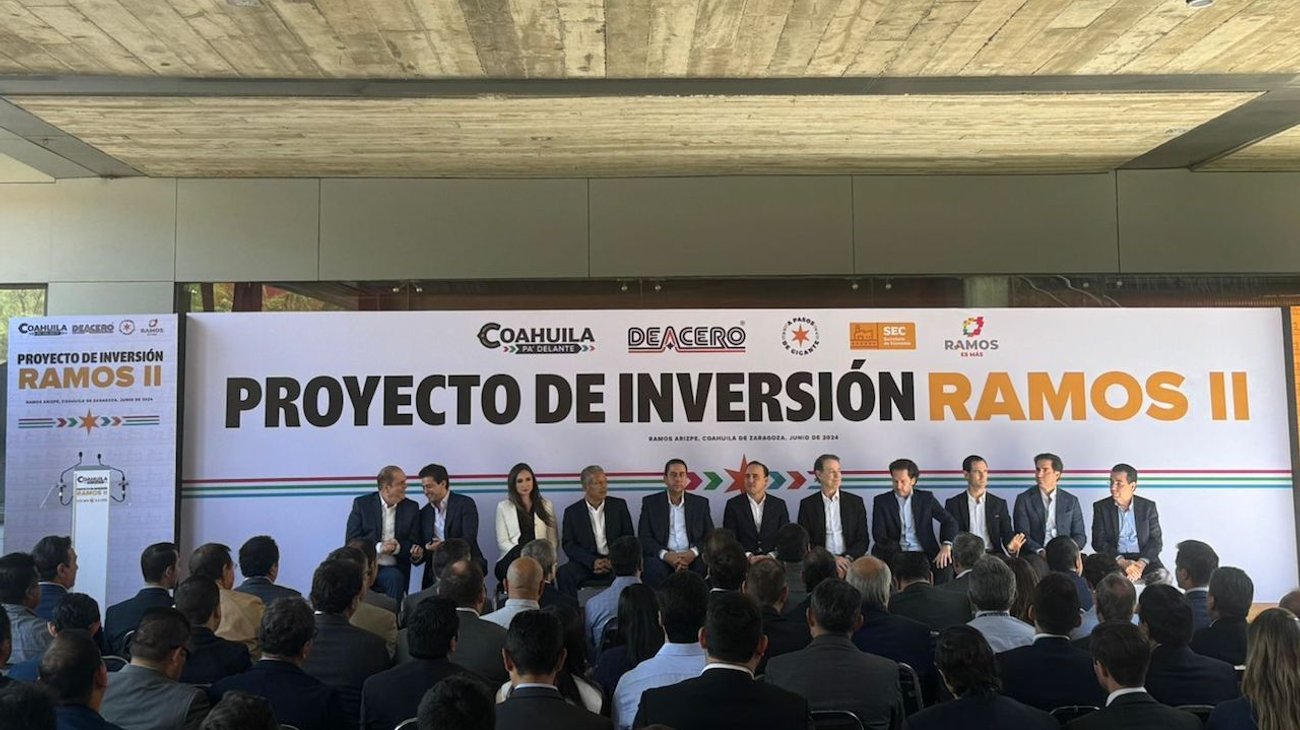 Invierte empresa 600 mdd en nueva acería en Coahuila