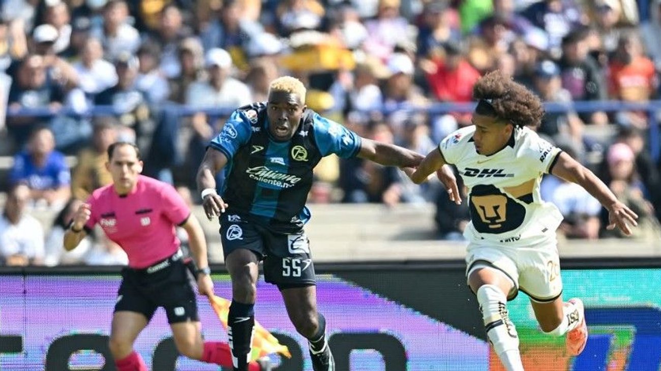 Pumas y Querétaro empatan a un gol desde C.U en la jornada 1