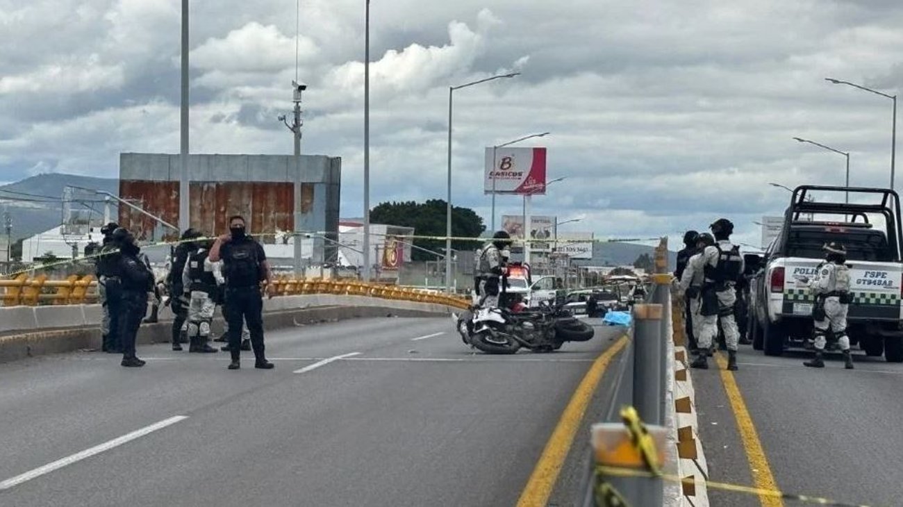 Atacan a elementos de la Guardia Nacional en Celaya, Guanajuato