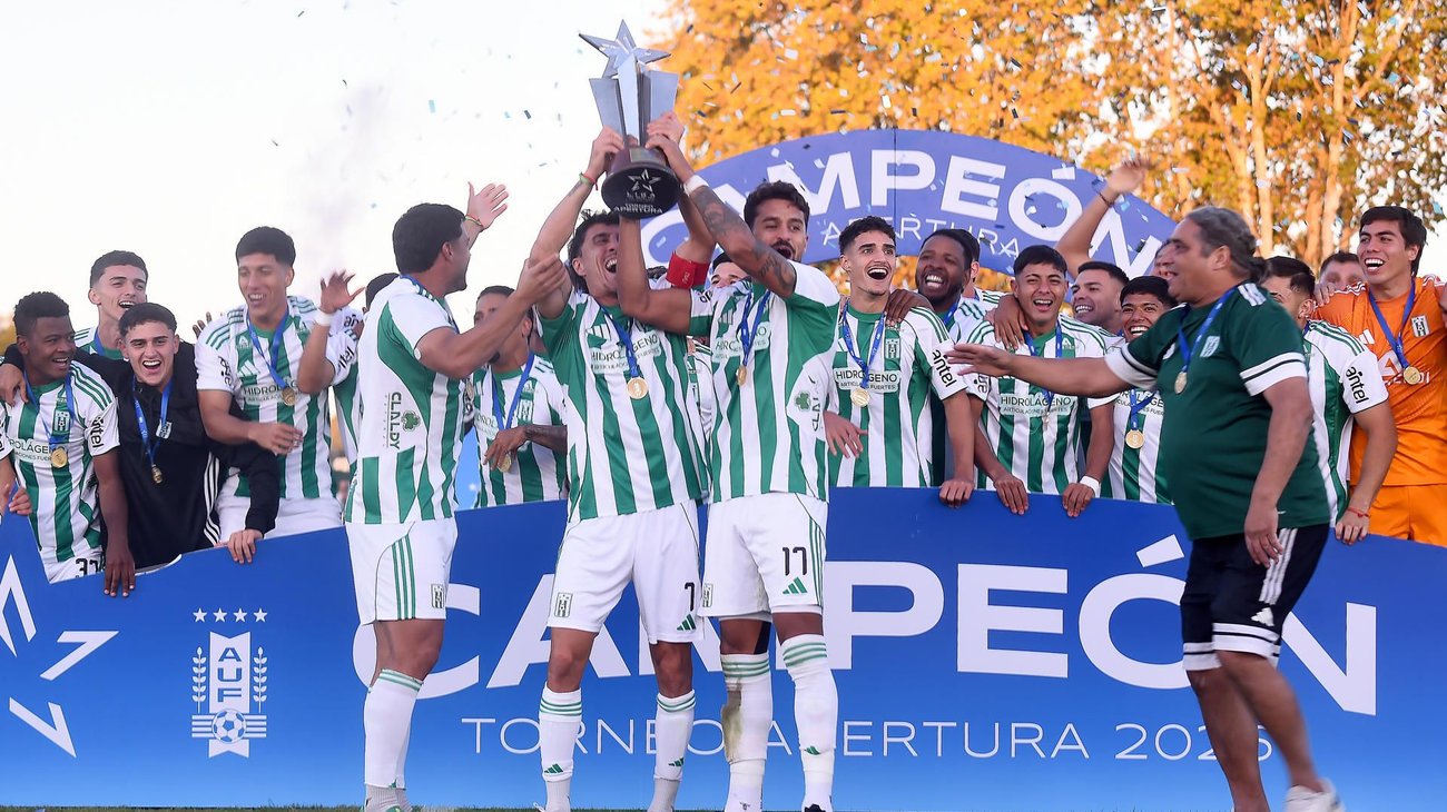 Racing celebra su primer título profesional en 107 años