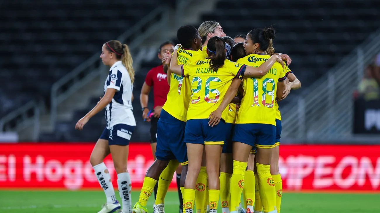 Rayadas sufre derrota en casa ante América Femenil 4-2 