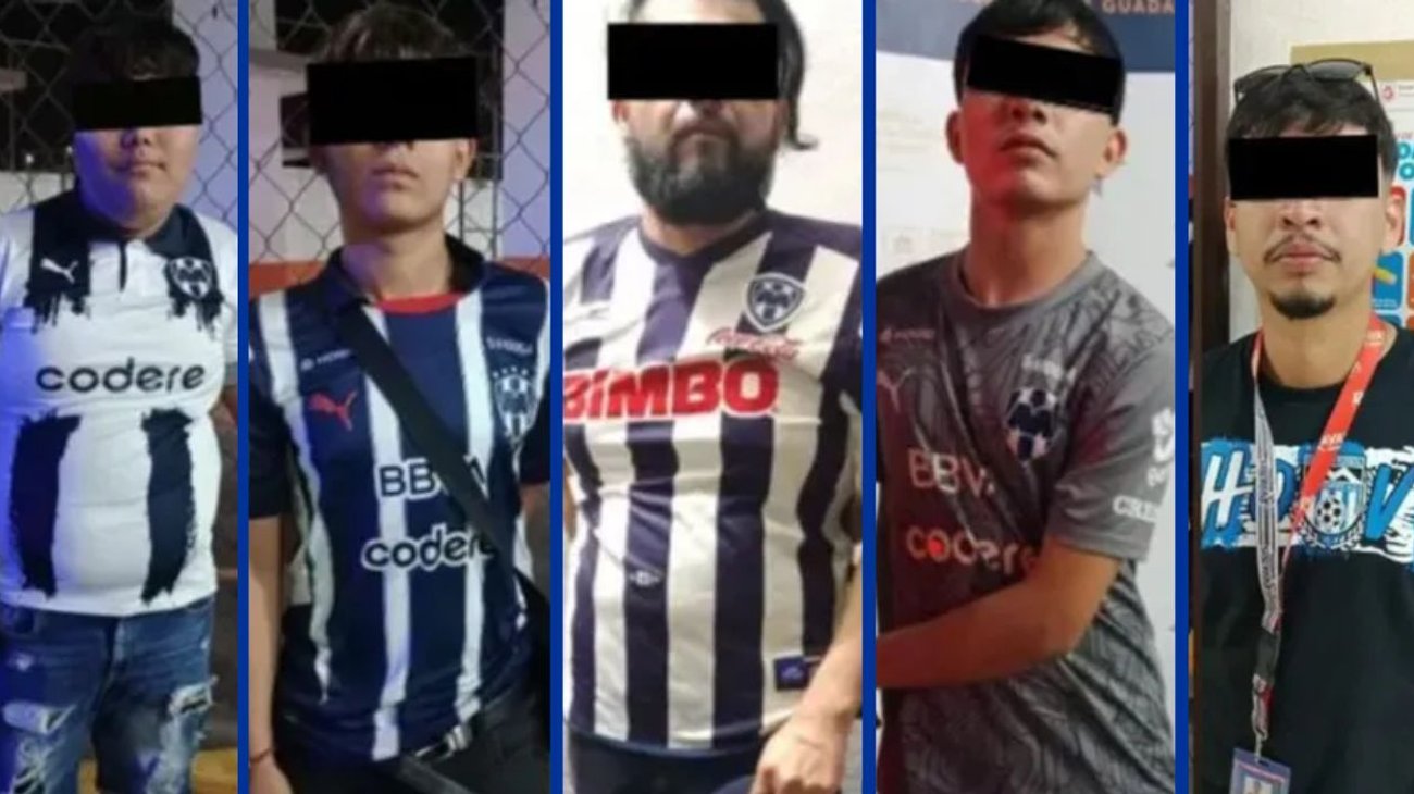 Más de 10 detenidos tras derrota de Rayados vs Chivas