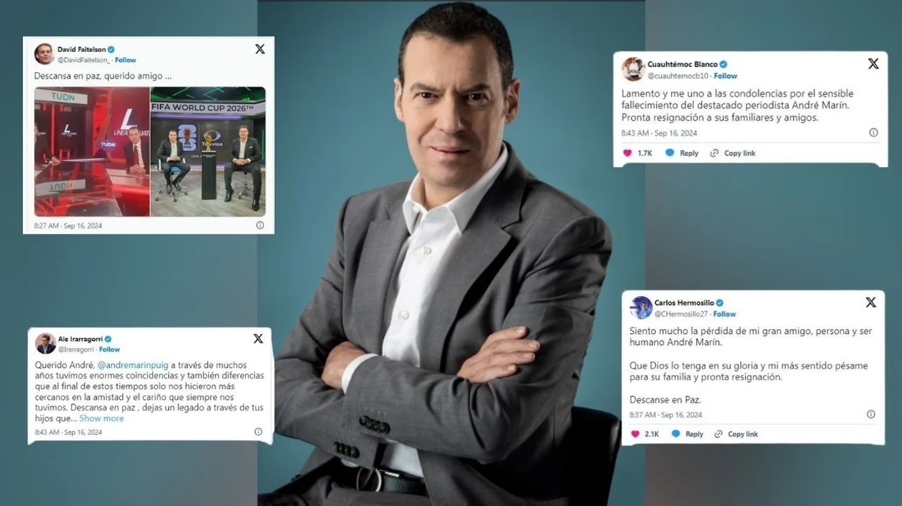 Lamenta el mundo deportivo la muerte de André Marín