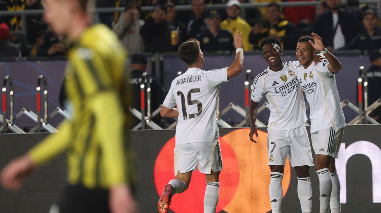 Reacciona Real Madrid con goleada liderada por Mbappé