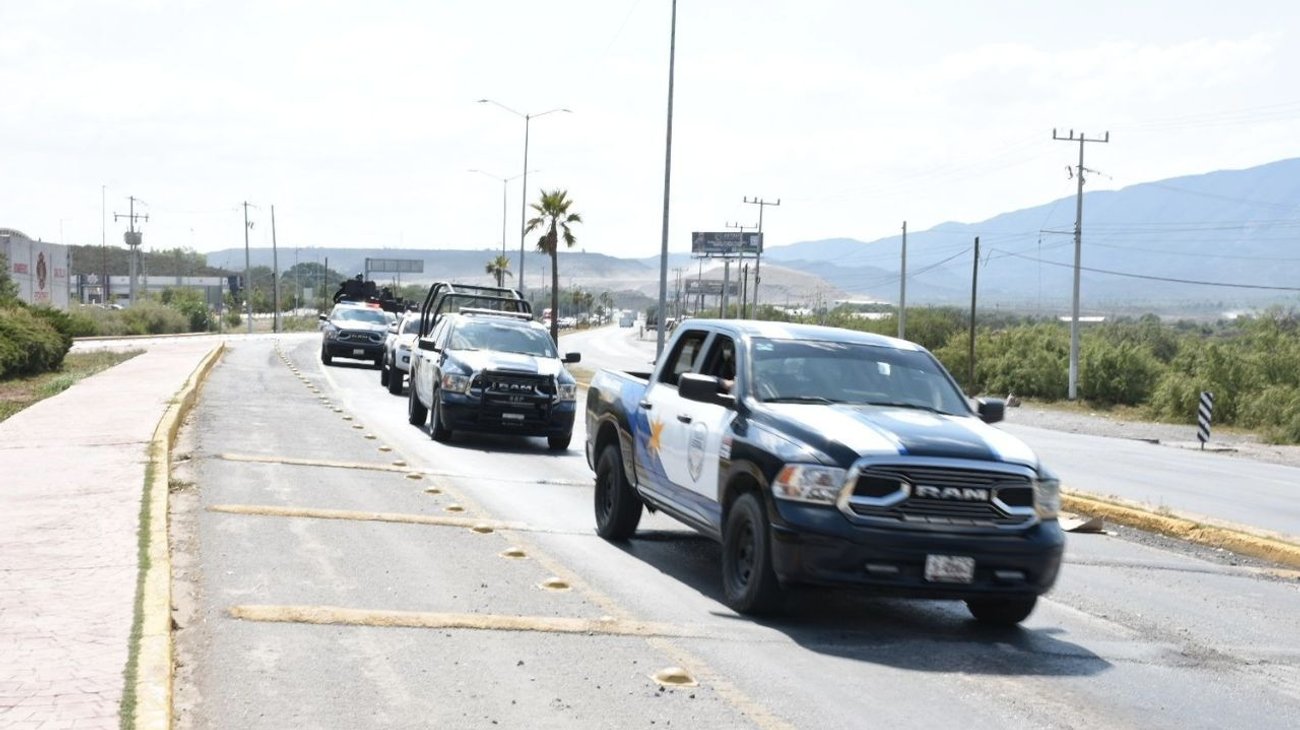 Realizan operativo conjunto de seguridad en Coahuila