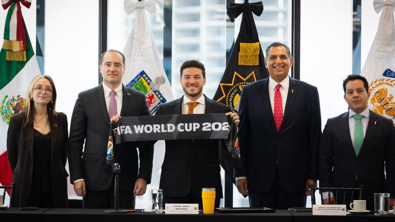 FIFA reconoce a Gobierno de Nuevo León por éxito en Mundial 2026