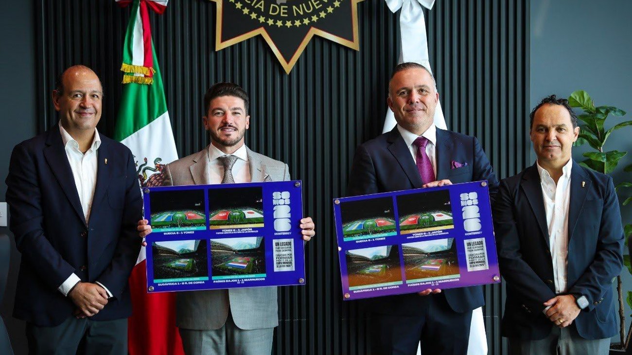 Reconoce FIFA a Nuevo León por organización del Mundial