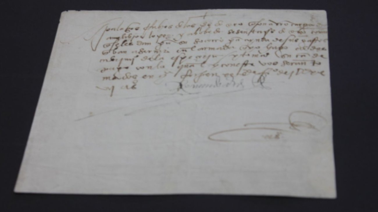Recuperan documento del siglo XVI tras ser robado