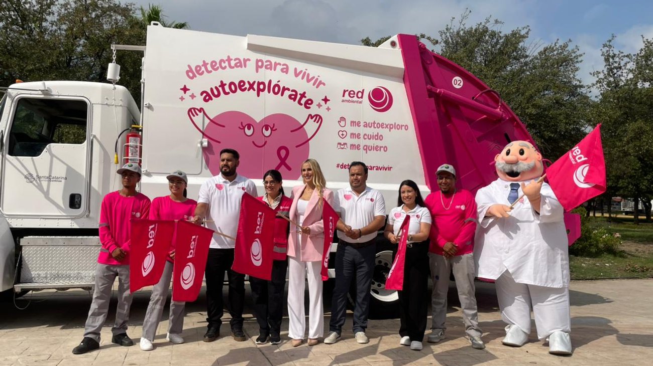 Santa Catarina se une a la campaña rosa de Red Ambiental