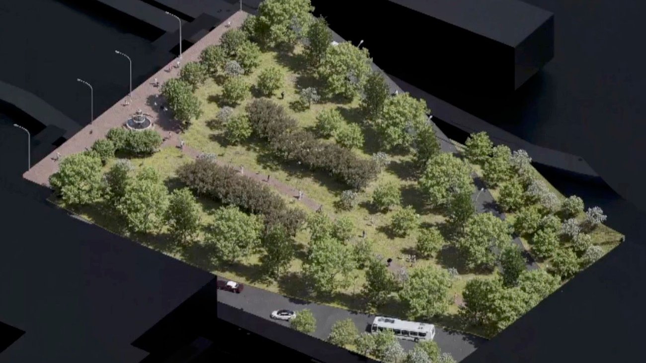 Avanza un 20% reforestación de la Explanada de los Héroes