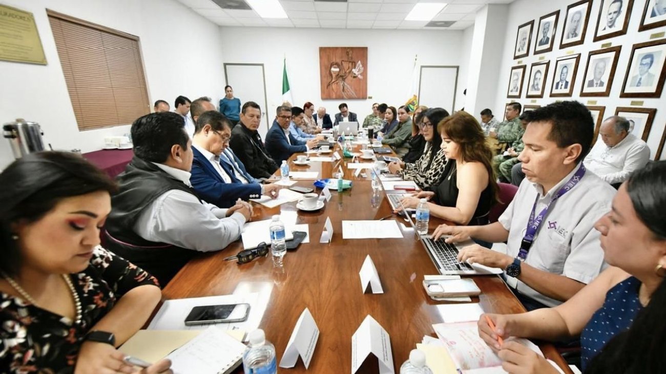 Refuerzan coordinación para asegurar elecciones en Coahuila