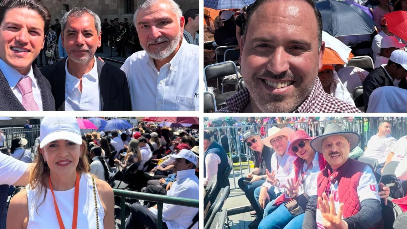 Asisten políticos de Nuevo León a asamblea de Sheinbaum