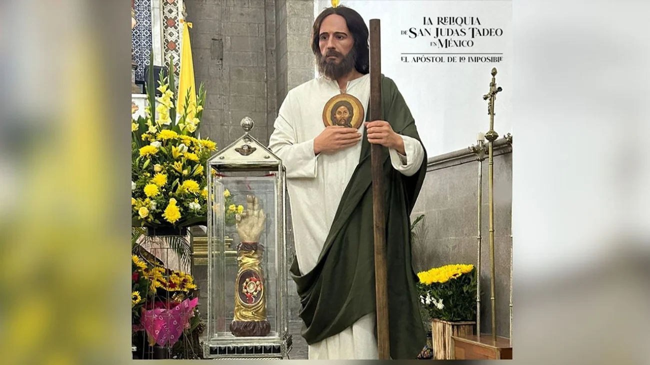 Reliquias de San Judas Tadeo visitarán San Luis Potosí