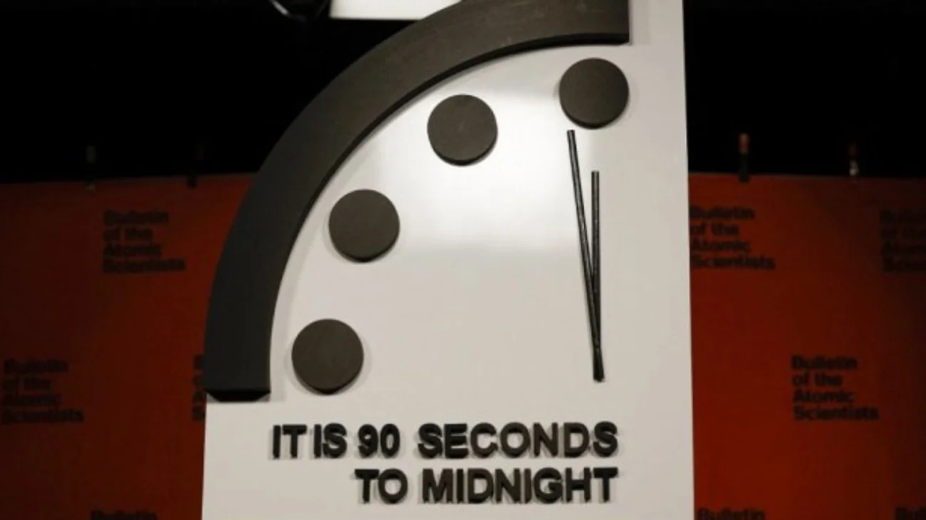'Reloj del Juicio Final': El mundo está más cerca del apocalipsis