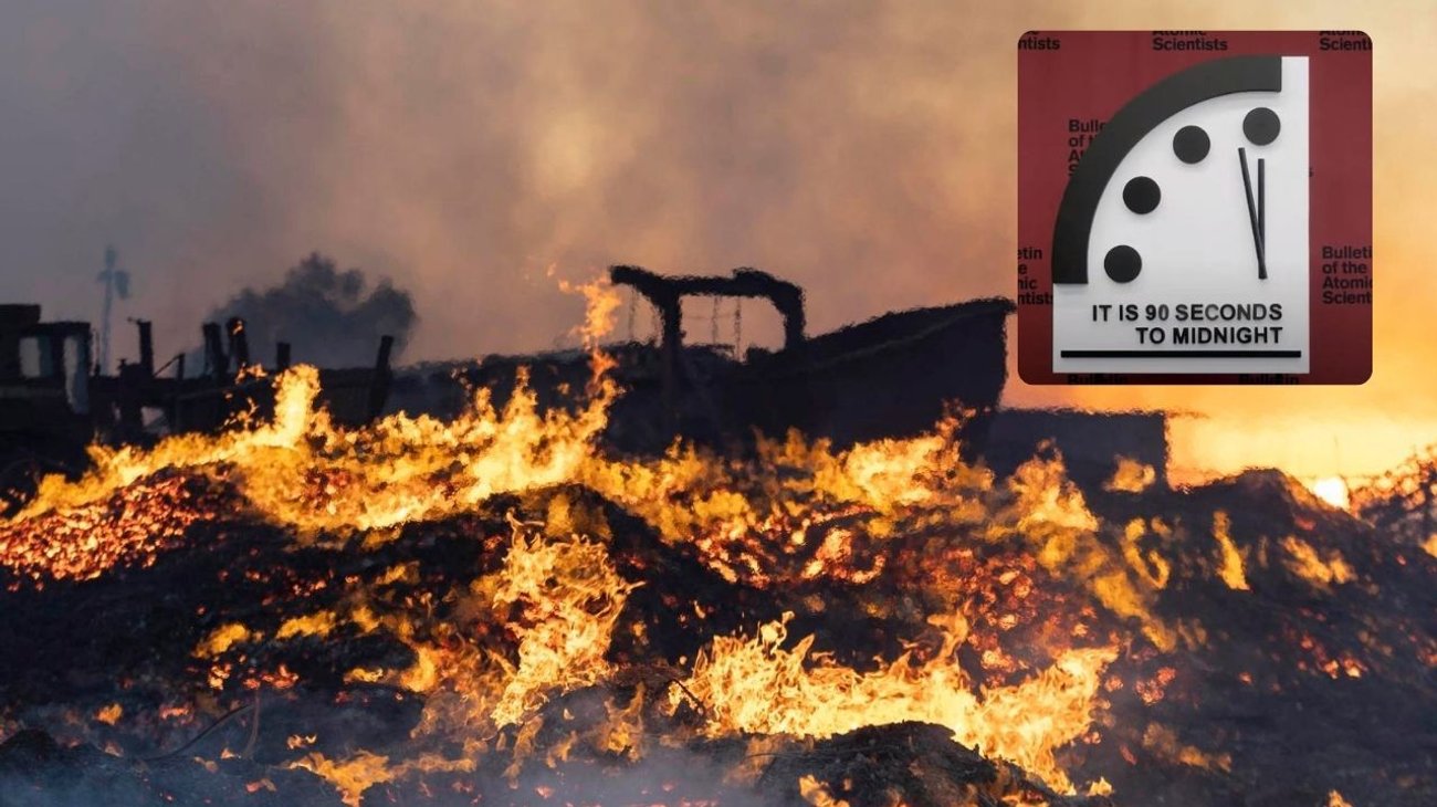 Reloj del Fin del Mundo: ¡A 90 segundos del Apocalipsis!